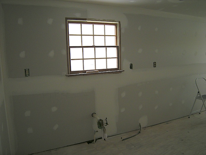 kitchen drywall